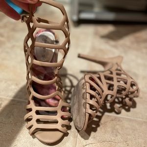 Nude heels